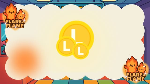 Line 100 Coin ราคาถูก — Flare & Flame