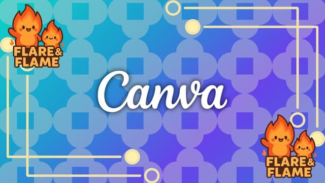 Canva Canva Pro รายเดือน (รับประกัน) ราคาถูก — Flare & Flame